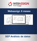 WebAssign 6 meses (SEP Análisis de datos)